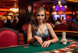 Baccarat table layout with player and banker positions clearly marked